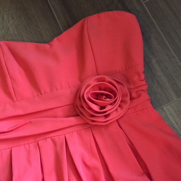 Forever 21 Orange bubble dress - Picture 2 of 4